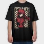 Asuka Unit 02, Tricou Oversize Barbati (Unisex)