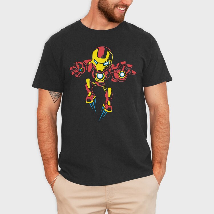 Ironman Speed, Tricou Barbati (Unisex)