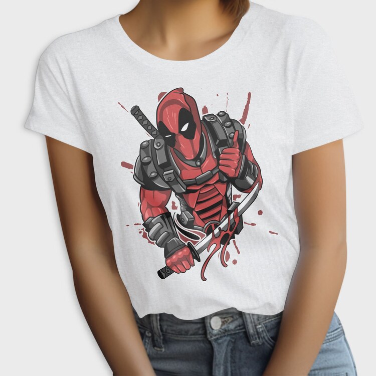 Deadpool Blood Bath, Tricou Femei