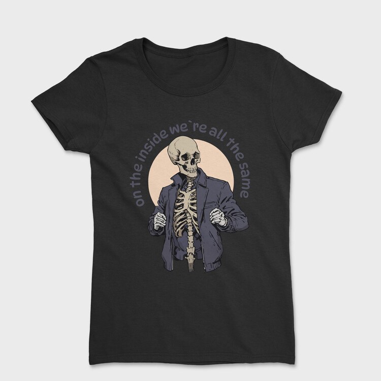 Skelletonj Acket, Tricou Femei