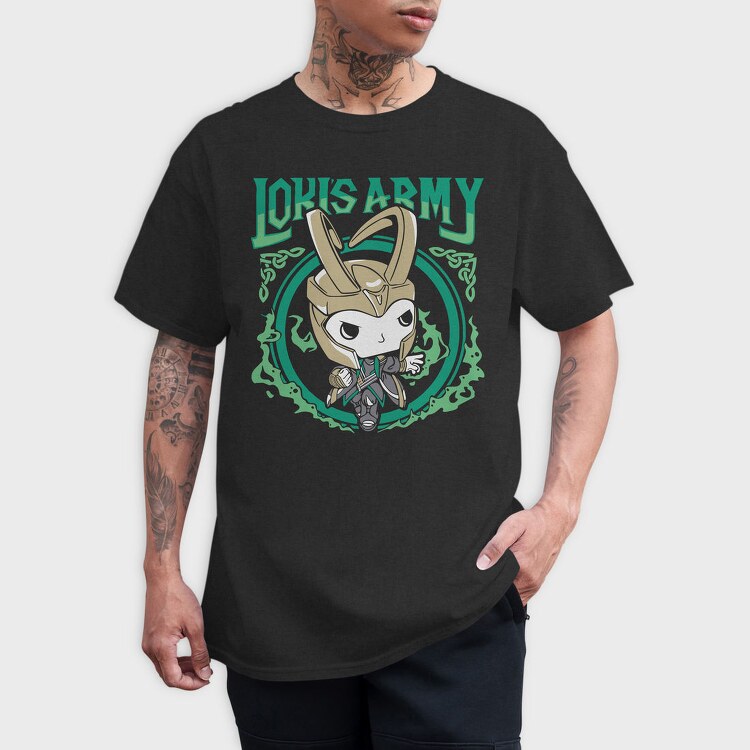 Lokis Army, Tricou Barbati (Unisex)