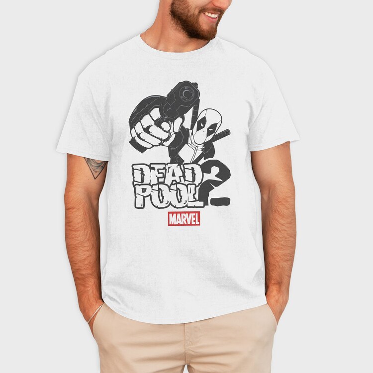 Deadpool Fist Marvel, Tricou Barbati (Unisex)