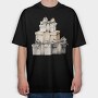 Gift Boxes Stack, Tricou Oversize Barbati (Unisex)