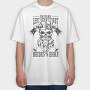 Skull Axes, Tricou Oversize Barbati (Unisex)