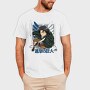 Attack On Titan Eren, Tricou Barbati (Unisex)