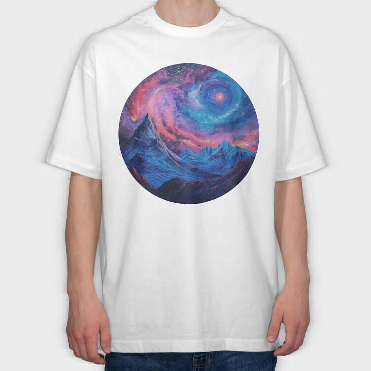 Galactic Climber Pack, Tricou Oversize Barbati (Unisex)