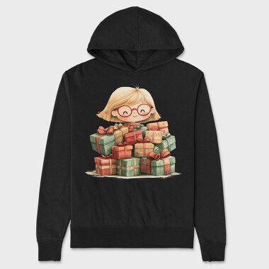 Girl With Gifts, Hanorac Oversize Barbati (Unisex)