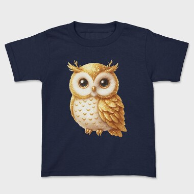 Glittery Owl Glow, Tricou Copii