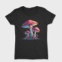 Glowing Fantasy Mushrooms, Tricou Femei
