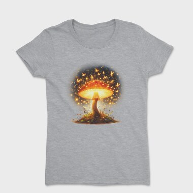 Glowing Magic Mushroom, Tricou Femei