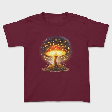 Glowing Magic Mushroom, Tricou Copii