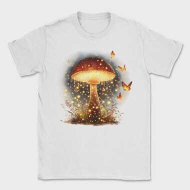 Glowing Mushroom Fantasy, Tricou Barbati (Unisex)