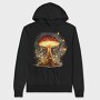 Glowing Mushroom Fantasy, Hanorac Oversize Barbati (Unisex)