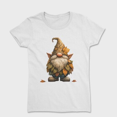 Gnome Autumn Leaves, Tricou Femei