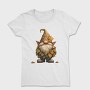 Gnome Autumn Leaves, Tricou Femei