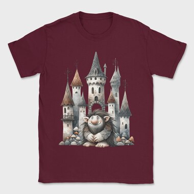 Gnome Castle Mushrooms, Tricou Barbati (Unisex)