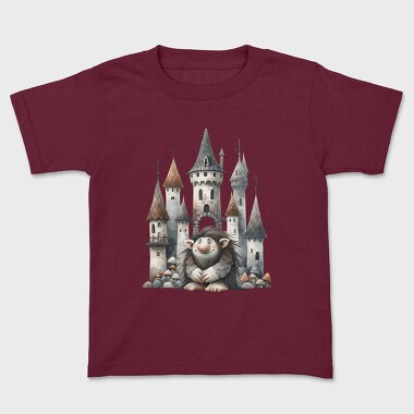 Gnome Castle Mushrooms, Tricou Copii