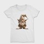 Gnome Christmas Hat, Tricou Femei