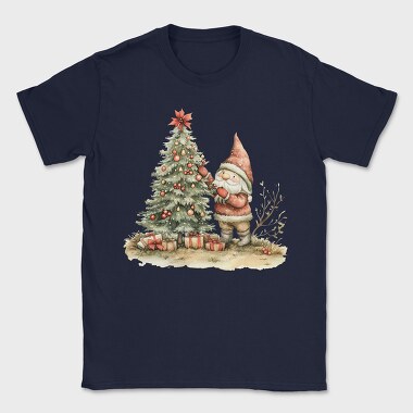 Gnome Christmas Tree, Tricou Barbati (Unisex)