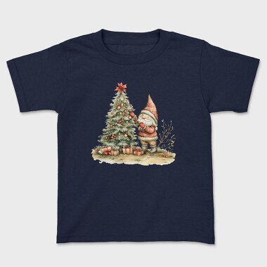 Gnome Christmas Tree, Tricou Copii