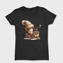 Gnome Coffee Grinder, Tricou Femei
