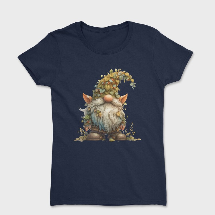 Gnome Fall Hat, Tricou Femei
