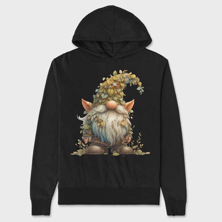 Gnome Fall Hat, Hanorac Oversize Barbati (Unisex)