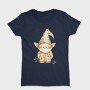 Gnome Floral Hat, Tricou Femei
