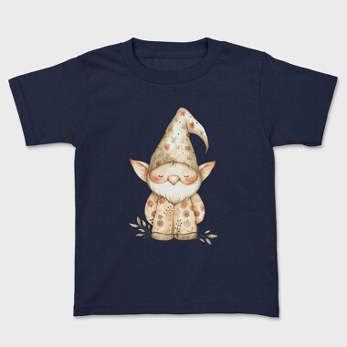 Gnome Floral Hat, Tricou Copii