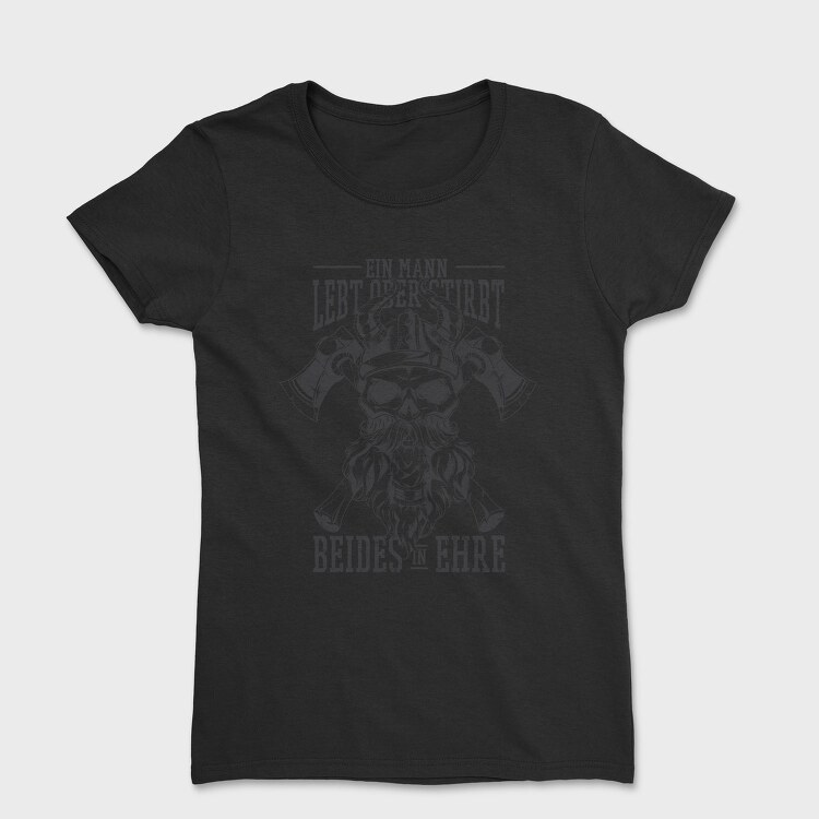 Skull Axes, Tricou Femei