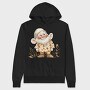 Gnome Flower Garden, Hanorac Oversize Barbati (Unisex)