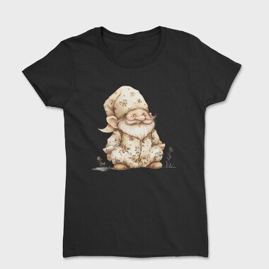 Gnome Flower Hat, Tricou Femei