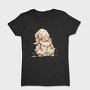 Gnome Flower Hat, Tricou Femei