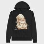 Gnome Flower Hat, Hanorac Oversize Barbati (Unisex)