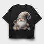 Gnome Gardener Gnome, Tricou Oversize Barbati (Unisex)