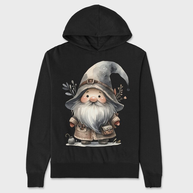 Gnome Gothic Hat, Hanorac Oversize Barbati (Unisex)