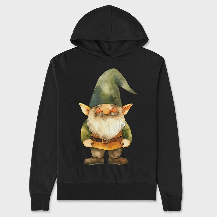 Gnome Hat Gnome, Hanorac Oversize Barbati (Unisex)