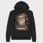 Gnome Holly Mistletoe, Hanorac Oversize Barbati (Unisex)