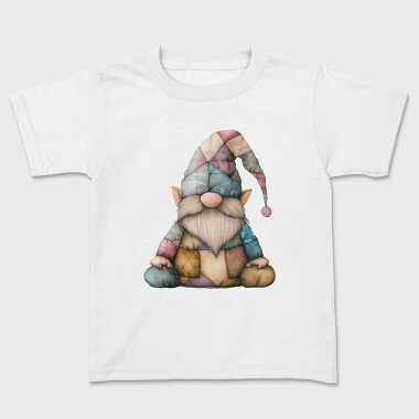 Gnome Patchwork Clipping, Tricou Copii