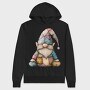 Gnome Patchwork Clipping, Hanorac Oversize Barbati (Unisex)