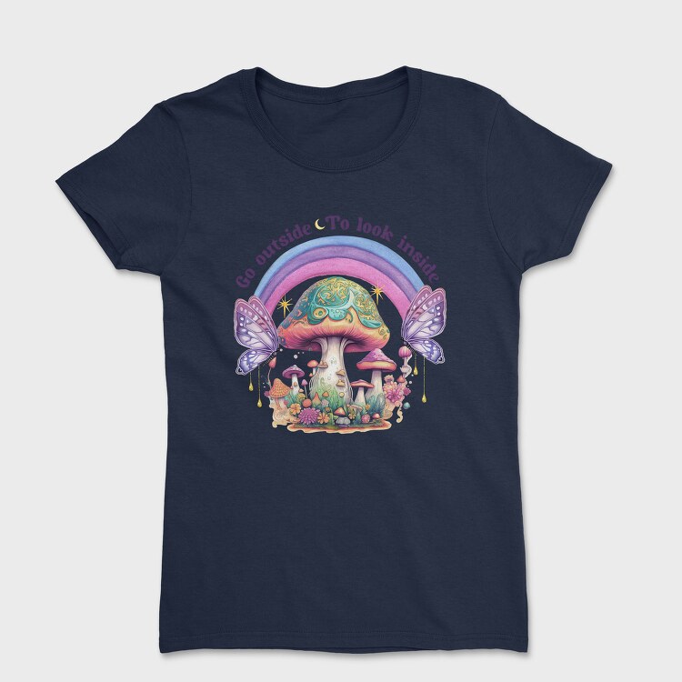 Go Outside To Look Inside, Tricou Femei