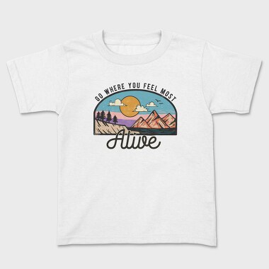 Go Where Most Alive, Tricou Copii