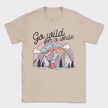 Go Wild For A While, Tricou Barbati (Unisex)