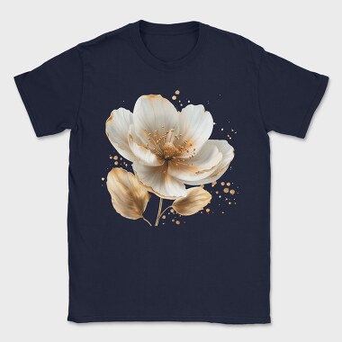 Gold Flower Splendor, Tricou Barbati (Unisex)
