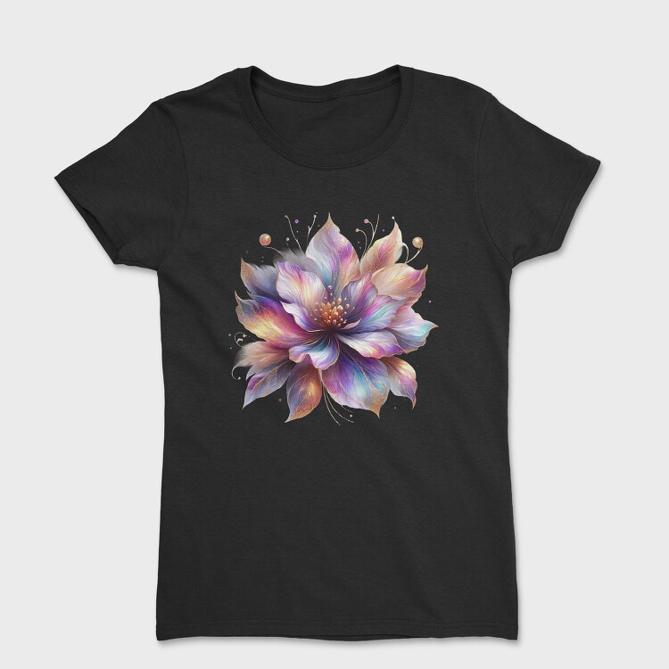 Gold Glow Flower, Tricou Femei