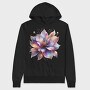 Gold Glow Flower, Hanorac Oversize Barbati (Unisex)