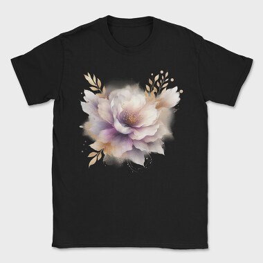 Gold Glow Flowers, Tricou Barbati (Unisex)