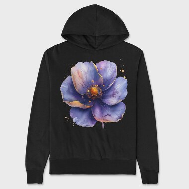 Gold Glow Hibiscus, Hanorac Oversize Barbati (Unisex)