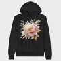 Golden Aura Glow, Hanorac Oversize Barbati (Unisex)