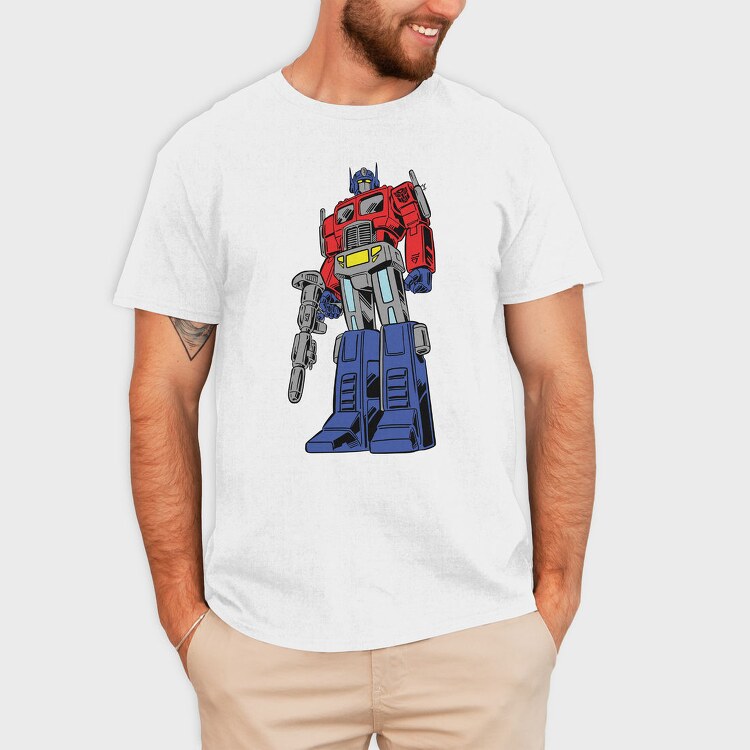Optimus Prime Power, Tricou Barbati (Unisex)